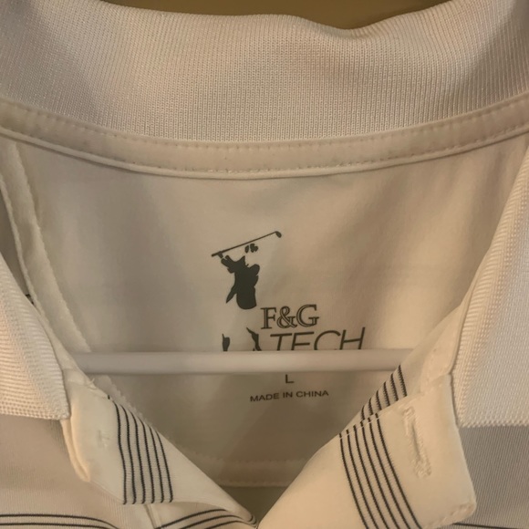 F&G Tech Polo Golf Size L USED GOOD condition - Picture 4 of 4
